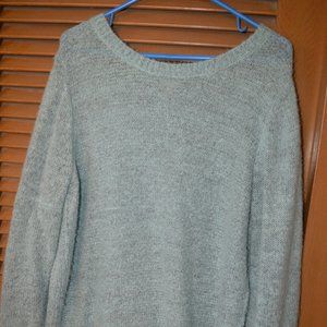 Sonoma Lifestyle XL Teal / Plaid Sweater